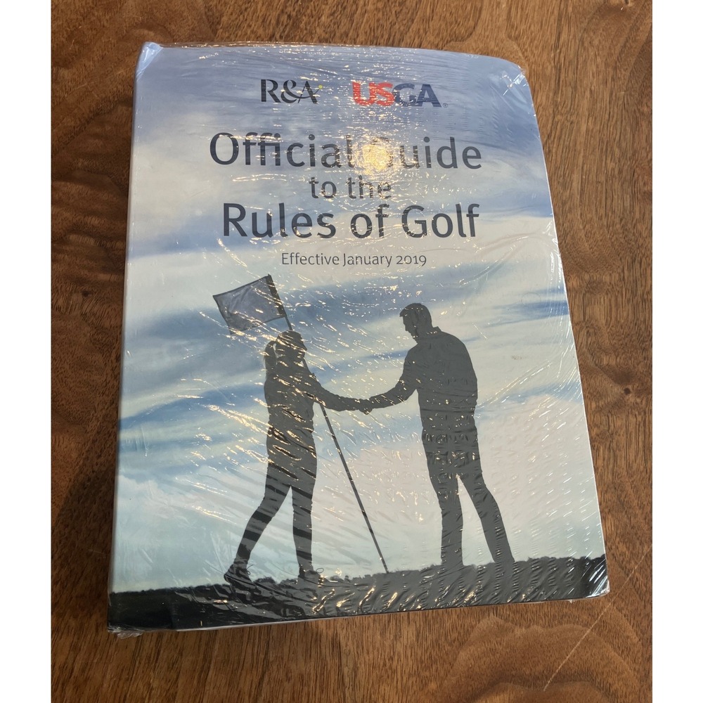 R&A USGA Official Guide to the Rules of Golf Effective January 2019 New Sealed